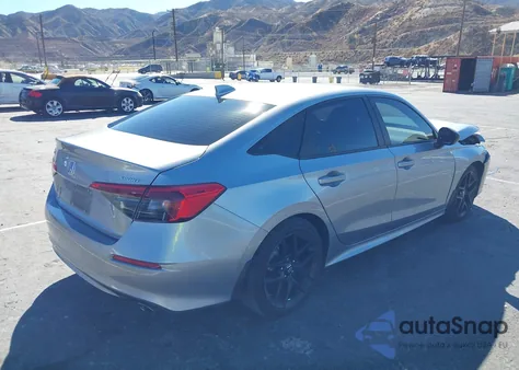 2023 Honda Civic Sport из США, поврежденный, VIN 2HGFE2F57PH507253